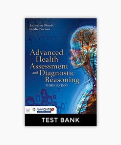 Test bank Advanced Health Assessment and Diagnostic Reasoning 3rd Edition Rhoads