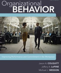 Organizational Behavior Improving Performance and Commitment in the Workplace Colquitt 4th Edition Test Bank