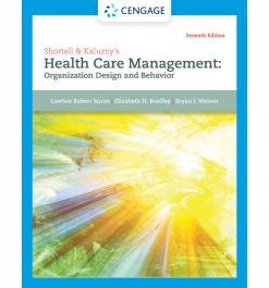 Test Bank for Shortell and Kaluznys Healthcare Management 7th Edition by Burns